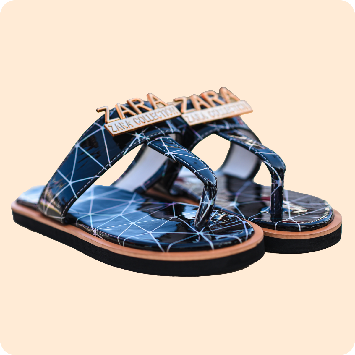 Zara Nose Slippers Designed For Ladies