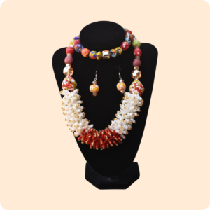 Coloured Beaded Necklace