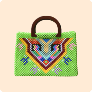 Dwakrom Multicolored Beaded Bag