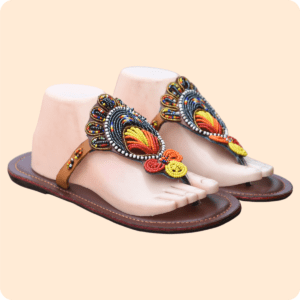 Premium Beaded Slippers