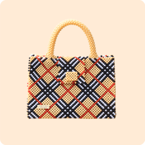 Premium Colored Beaded Bag