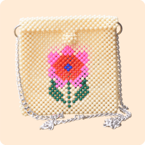 Premium Multi Colored Beaded Bag